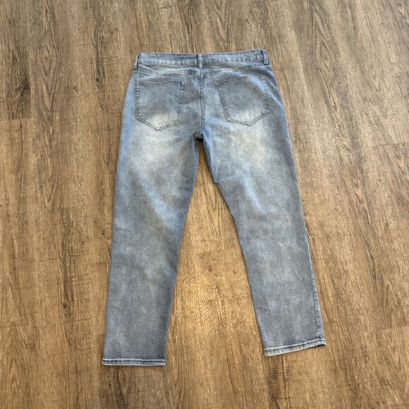 Van Heusen Slim Men's Denim Blue Jeans ~ Sz 34W 29L - Picture 4 of 7